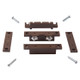 Surface Mount Contacts (Standard Industry Size)Brown 10 Pack - SM-35-BR Surface Mount Contacts (Standard Industry Size)Brown 10 Pack - SM-35-BR